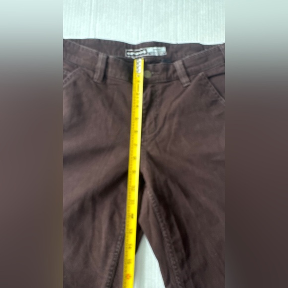 Carhartt Rugged Flex Loose Fit Canvas Work Pants Womens Size 4 Short BN2080 BRN - Picture 8 of 12